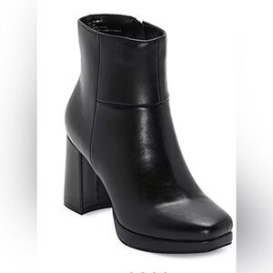 Worthington Womens Gio Block Heel Booties